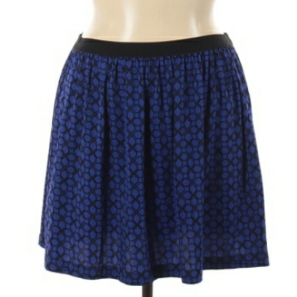 Joe Fresh Dresses & Skirts - Joe Fresh Blue and Black Casual A-line Skirt Size Extra Large